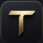 Thaddeus gold T logo